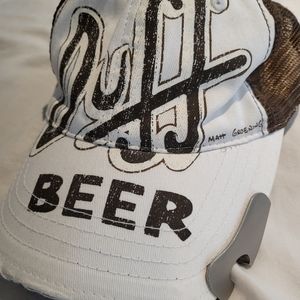 Simpson’s Duff Beer Hat with bottle opener with snap back